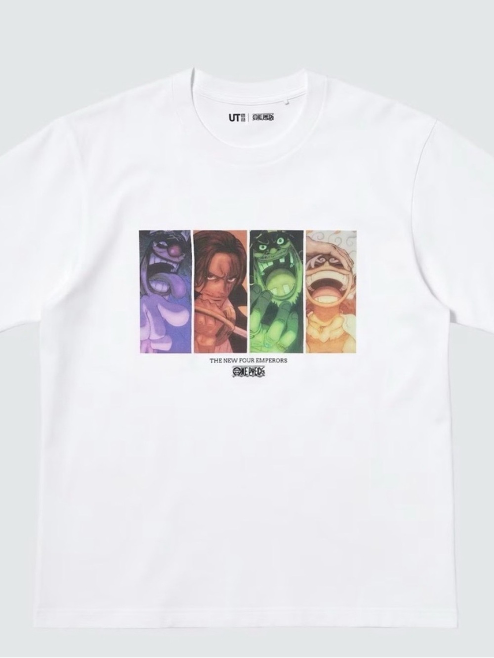 UNIQLO One Piece UT Graphic T-Shirt The New Four Emperors - L (Asia XL) White